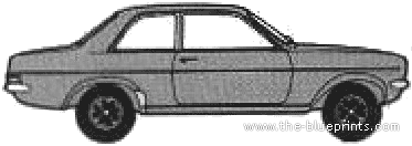 Vauxhall Magnum 4-Door (1979) - Vauxhall - drawings, dimensions, pictures of the car