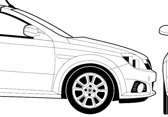 Vauxhall Tigra (2007) - Vauxhall - drawings, dimensions, pictures of the car