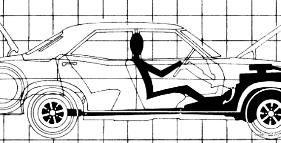 Vauxhall VX 4-90 (1970) - Vauxhall - drawings, dimensions, pictures of the car