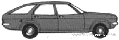 Vauxhall VX Estate (1979) - Vauxhall - drawings, dimensions, pictures of the car