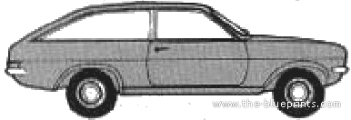 Vauxhall Viva Estate (1979) - Vauxhall - drawings, dimensions, pictures of the car