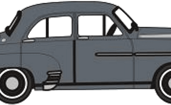 Vauxhall Wyvern EIX - Воксхолл - чертежи, габариты, рисунки автомобиля