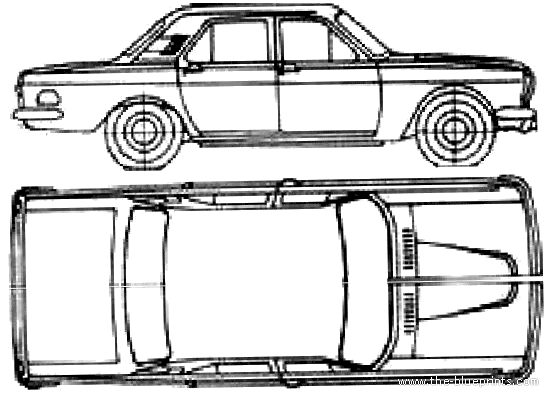 Volga GAZ 24 (1970) - Different cars - drawings, dimensions, pictures of the car