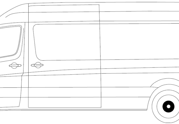 Volkswagen Crafter - Folzwagen - drawings, dimensions, pictures of the car