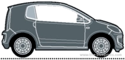 Volkswagen In - Фольцваген - чертежи, габариты, рисунки автомобиля