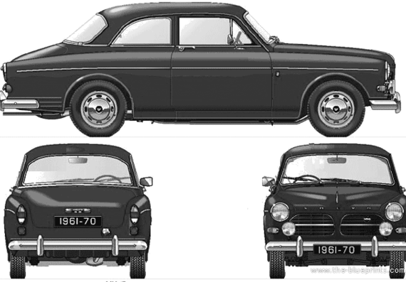 Volvo 121 Amazon 2-Door (1968) - Volvo - drawings, dimensions, pictures of the car