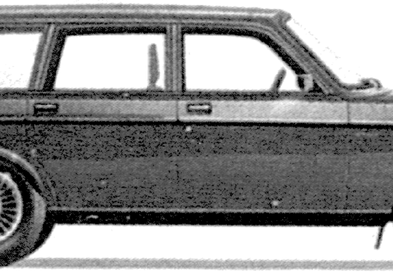 Volvo 245 GL - Volvo - drawings, dimensions, pictures of the car