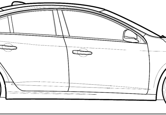 Volvo S60 D4 (2014) - Вольво - чертежи, габариты, рисунки автомобиля
