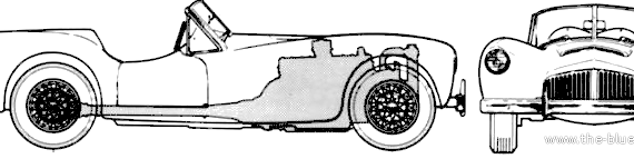 Woodill Wildfire Roadster (1952) - Various cars - drawings, dimensions, pictures of the car