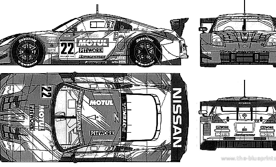 Xanavi Nismo Z - Nissan - drawings, dimensions, pictures of the car