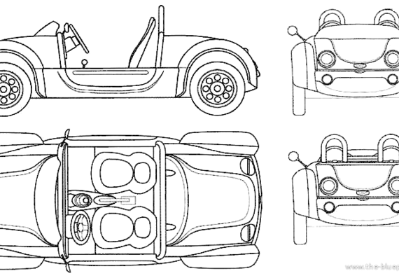 Zest - Разные автомобили - чертежи, габариты, рисунки автомобиля
