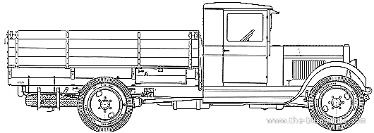 ZiS-5 - Various cars - drawings, dimensions, pictures of the car