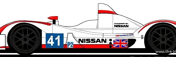 Zytek Nissan Z11SN LM (2011) - Разные автомобили - чертежи, габариты, рисунки автомобиля