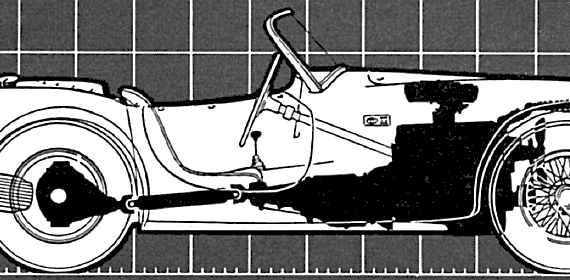 AC Cobra 260 (1962) - AC - чертежи, габариты, рисунки автомобиля