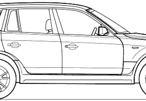 BMW X3 (E83) (2004) - BMW - drawings, dimensions, pictures of the car