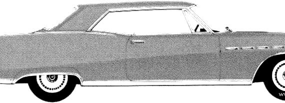Buick Electra 225 Sport Coupe (1967) - Бьюик - чертежи, габариты, рисунки автомобиля