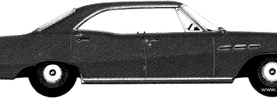 Buick LeSabre 4-Door Hardtop (1967) - Buick - drawings, dimensions, pictures of the car