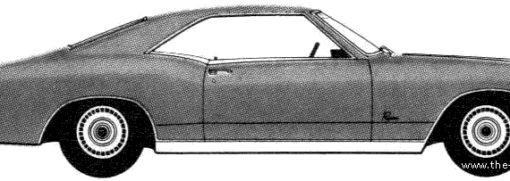 Buick Riviera (1967) - Buick - drawings, dimensions, pictures of the car