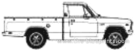 Chevrolet LUV (1977) - Chevrolet - drawings, dimensions, pictures of the car