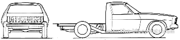 Chevrolet ZA El Toro (1974) - Chevrolet - drawings, dimensions, pictures of the car