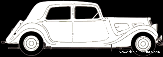 Citroen 7CV Traction Avant (1934) - Citroen - drawings, dimensions, pictures of the car