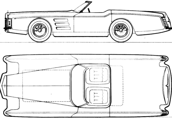 Distant Star (1980) - Different cars - drawings, dimensions, pictures of the car