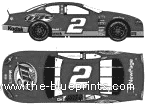 Dodge NASCAR (2006) - Додж - чертежи, габариты, рисунки автомобиля