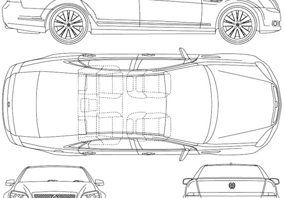 Holden Caprice (2006) - Holden - drawings, dimensions, pictures of the car