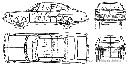 Honda 1300 Coupe (1971) - Honda - drawings, dimensions, pictures of the car