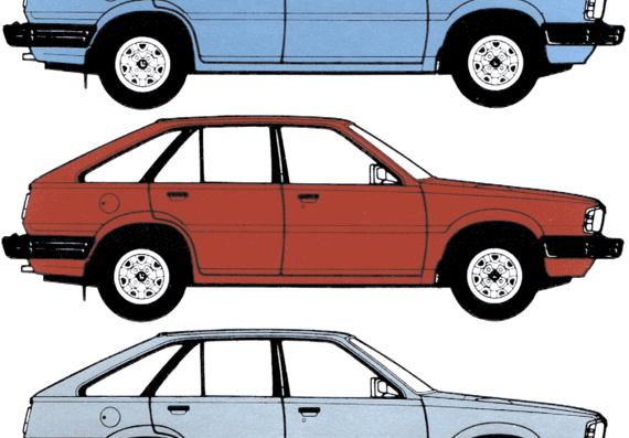 Honda Quintet EX (1982) - Honda - drawings, dimensions, pictures of the car