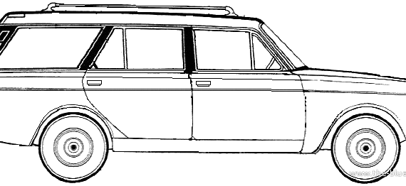 Humber Sceptre Estate (1974) - Хамбер - чертежи, габариты, рисунки автомобиля