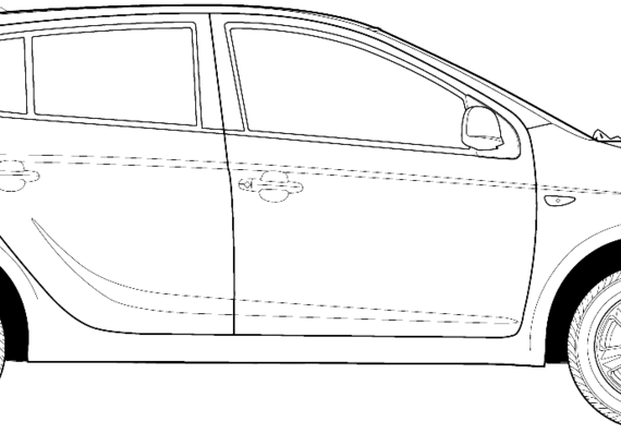 Hyundai i20 (2013) - Hyundai - drawings, dimensions, pictures of the car