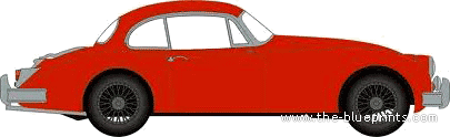 Jaguar XK150 Coupe - Jaguar - drawings, dimensions, pictures of the car
