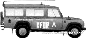 Land Rover Defender 110 AR110 AMI - Land Rover - drawings, dimensions, pictures of the car