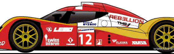 Lola Toyota B10-65 Coupe LM (2011) - Lola - drawings, dimensions, pictures of the car