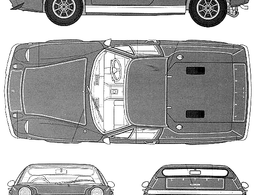 Lotus Europa Special - Lotus - drawings, dimensions, pictures of the car