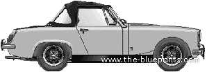 MG Midget Mk.III (1969) - MW - drawings, dimensions, pictures of the car