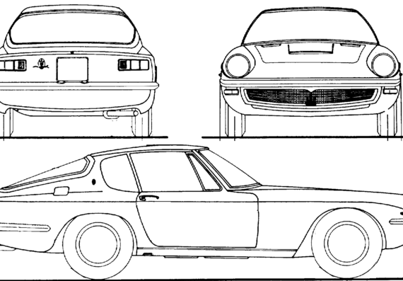 Maserati Mistral (1968) - Maseratti - drawings, dimensions, pictures of the car