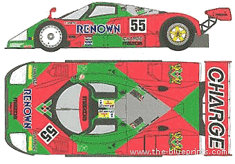 Mazda 787B (1991) - Mazda - drawings, dimensions, pictures of the car
