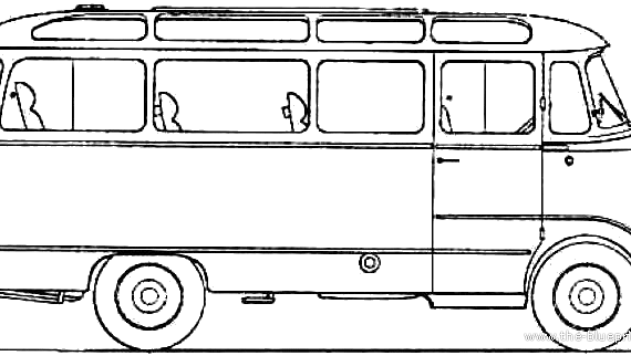 Mercedes-Benz O319 - Mercedes Benz - drawings, dimensions, pictures of the car