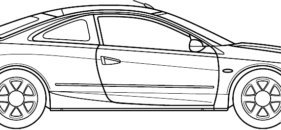 Mercury Cougar (2000) - Mercury - drawings, dimensions, pictures of the car