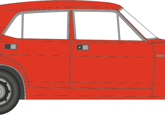 Morris Marina - Моррис - чертежи, габариты, рисунки автомобиля