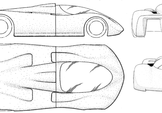 Oldsmobile Aerotech - Oldsmobile - drawings, dimensions, pictures of the car