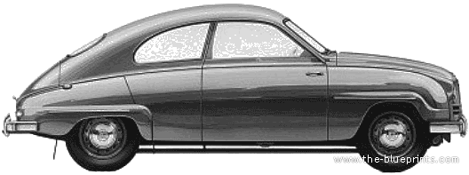 Saab 93 - Saab - drawings, dimensions, pictures of the car
