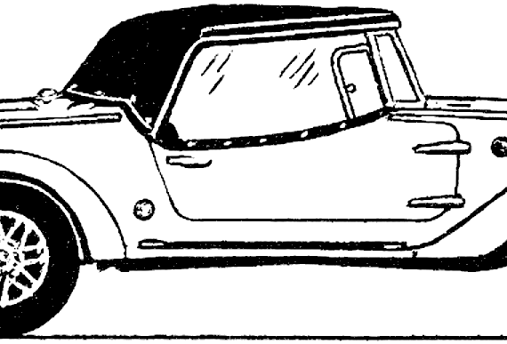 Siata Spring (1968) - Various cars - drawings, dimensions, pictures of the car