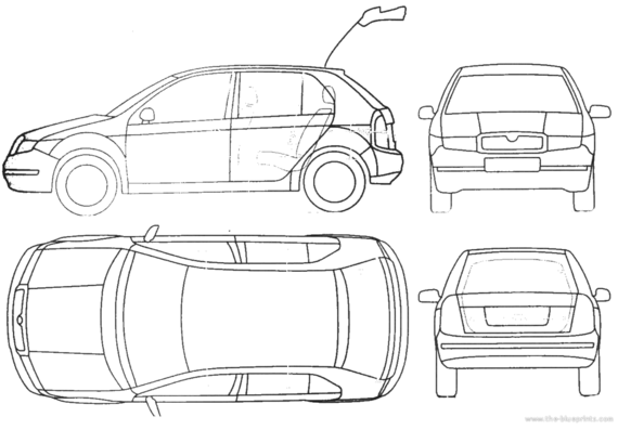 Skoda Fabia - Skoda - drawings, dimensions, pictures of the car