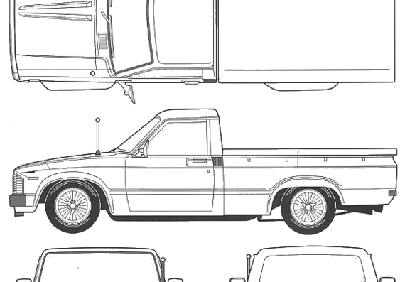 Toyota Hilux - Toyota - drawings, dimensions, pictures of the car