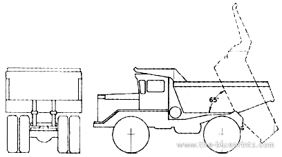 International Pay Hauler 65C - drawings, dimensions, pictures of the car