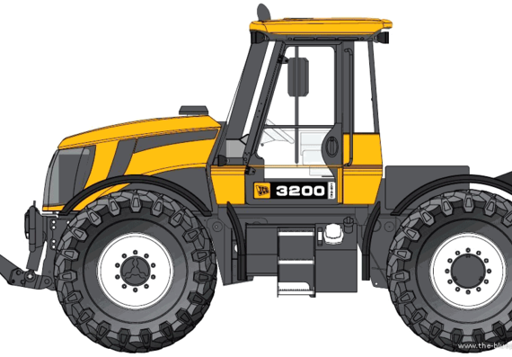 JCB 3200 - drawings, dimensions, figures of the car