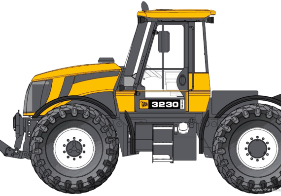 JCB 3230 - drawings, dimensions, figures of the car